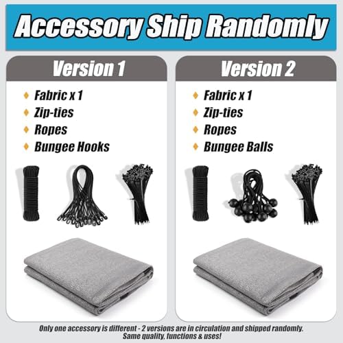 amagenix 90% sun shade cloth with grommets, 8', side view