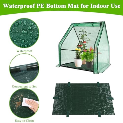 u'artlines portable mini greenhouse small green house 36x36x42, close-up detail
