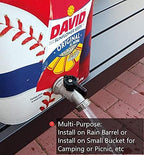 RBS006 Stainless Steel Rain Barrel Spigot (Quarter Turn Ball Valve)