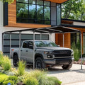 1 3/8'' canopy fittings for 8 leg carport, front angle view