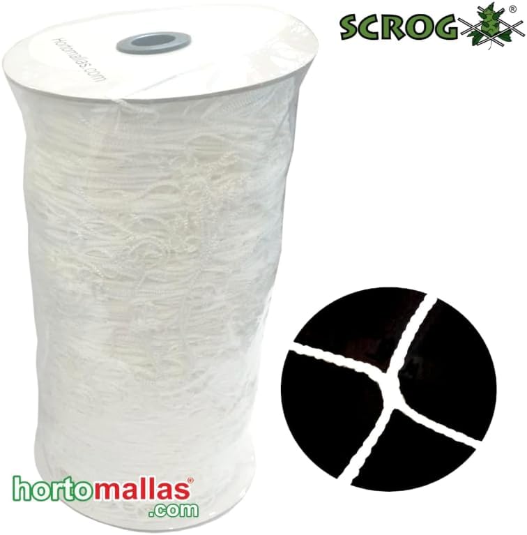 oldmacdonald heavy duty polyester trellis netting bulk roll, close-up detail