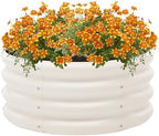 besebay 2-pack 2x1ft galvanized raised garden bed, outdoor on a desk or shelf