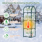ohuhu mini greenhouse for indoor outdoor, small plastic, package contents