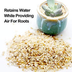 TOYPOPOR Coarse Silica Sand 2.2lb for Bonsai Cacti Succulent and Carnivorous Plant Mix