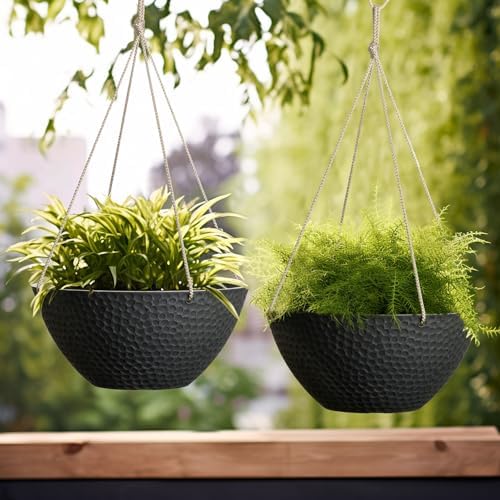 la jolie muse large hanging planters for outdoor showing dimensions