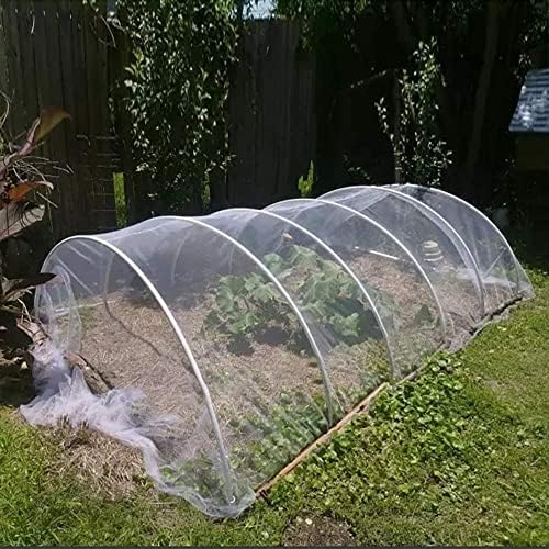 agfabric garden netting 10'x30' insect pest barrier bird showing dimensions
