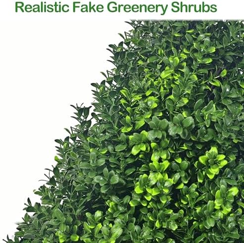 artificial potted plants boxwood topiary trees outdoor indoor, side view