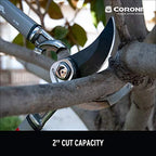 corona sl 7280 forged pro cut bypass lopper on a desk or shelf
