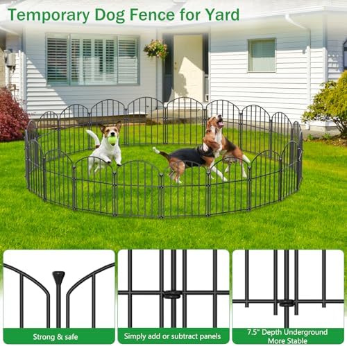 no dig garden fence panels, dog fence outdoor on a desk or shelf
