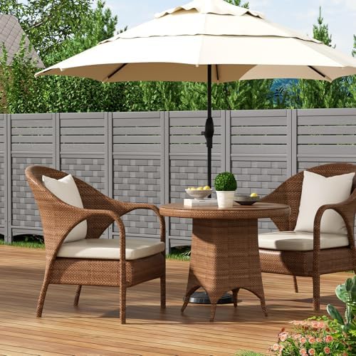 zzm gray privacy fence panels outdoor decorative air, front angle view