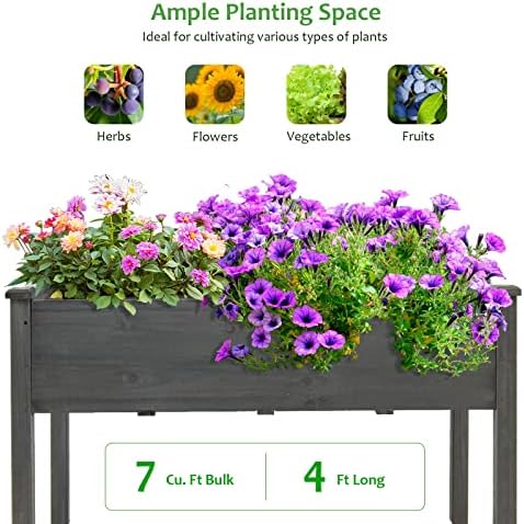 s afstar raised garden bed with greenhouse cover, package contents