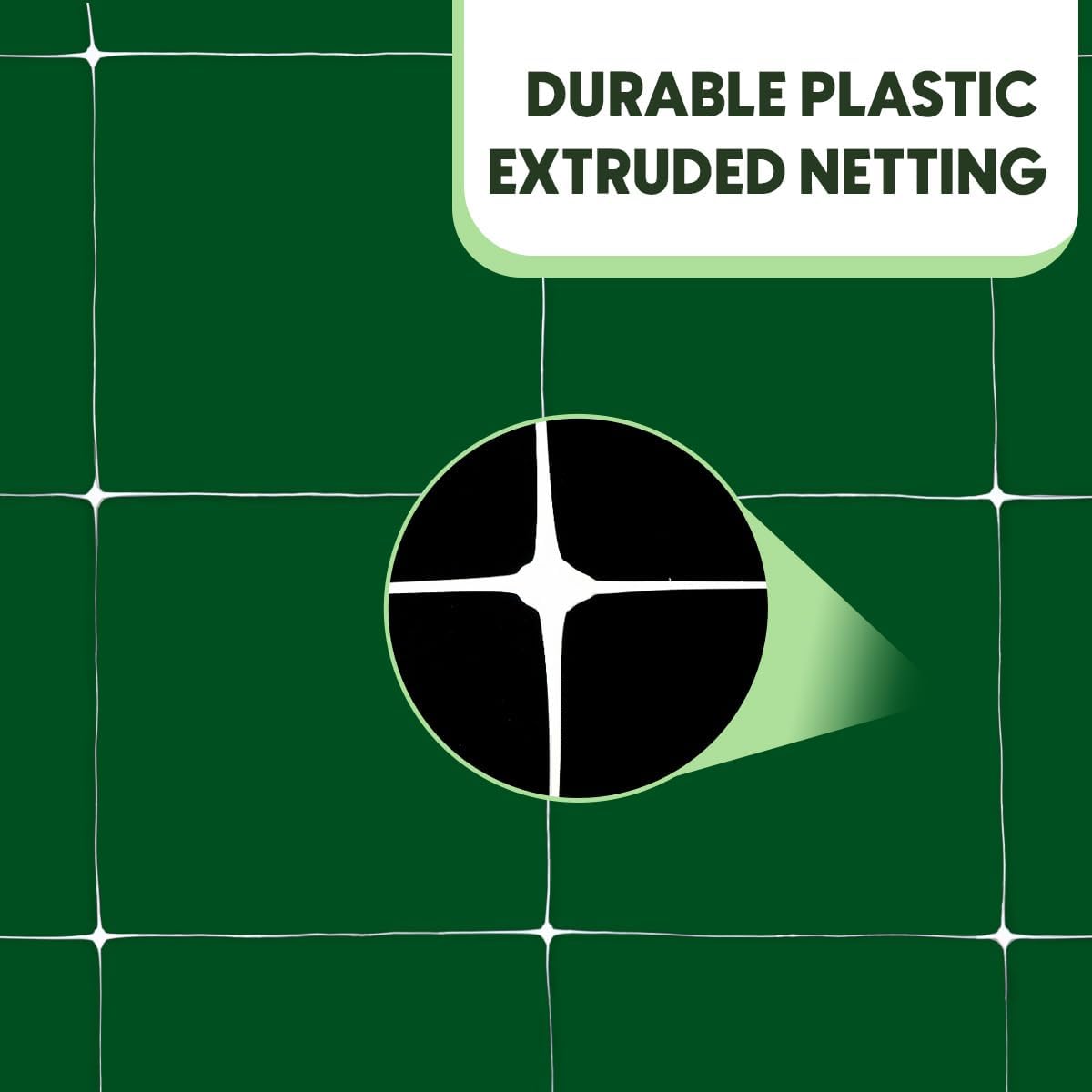 trellis netting, aaamazing netting, scrog net, trellis net, side view