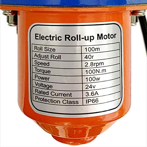 uygalaxy 100w greenhouse film roll up motor with, view 9