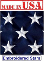 us flag factory - 2.5x4 ft american flag shown in use