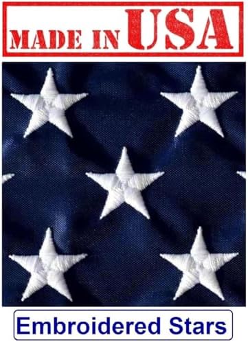 us flag factory - 2.5x4 ft american flag shown in use