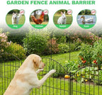 toolterritary 5 panels arched no dig decorative garden, package contents