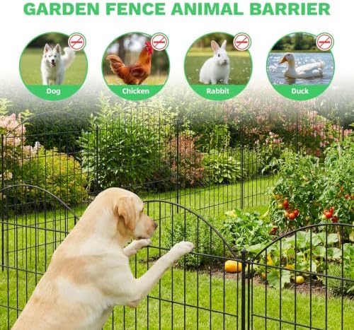 toolterritary 10 panels arched no dig decorative garden, package contents