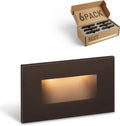 leonlite 6-pack 5cct 120v led step lights, horizontal, main product view