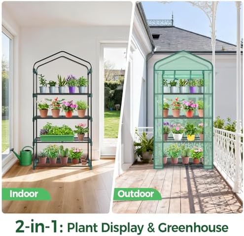ohuhu mini greenhouse for indoor outdoor, 27 x, package contents