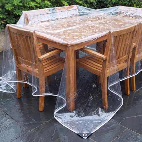 8' x 10' outdoor clear tarp curtain waterproof, package contents