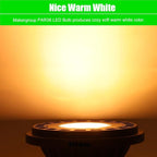 PAR36 Landscape LED Light Bulb 7W 12V Low Voltage Waterproof Spotlight for Outdoor Yard Lighting Tree Light, In-Ground Well Light, Warm White 2700-3000K