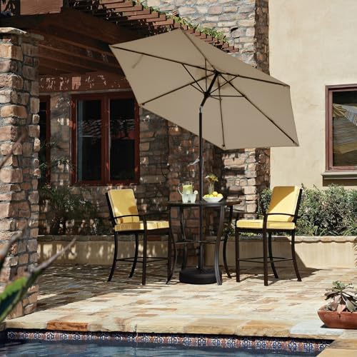 jearey 7.5 ft outdoor patio umbrella, table umbrella on a desk or shelf