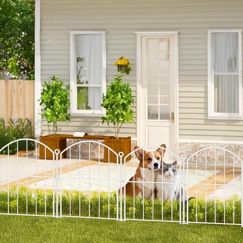 decorative garden fence, 17in (h) x 10ft(l) no, close-up detail