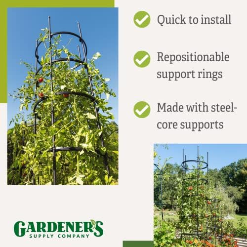 gardener's supply company titan extra tall tomato cages, package contents