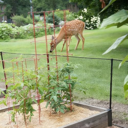 garden netting 7.5x100ft, 1/2" square mesh heavy duty, package contents
