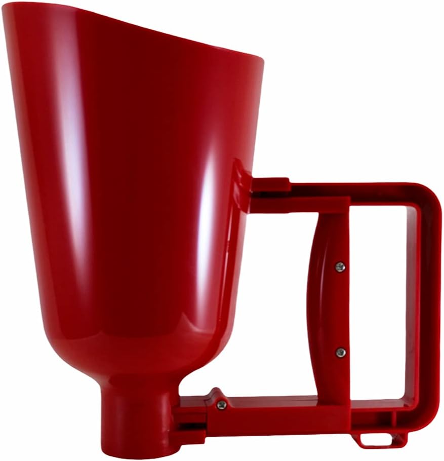 Bird Seed Scoop, Quick Release Plastic Scoop for Ease in Filling Bird Feeders, Holds 4 Cups of Seed | One-Hand, Mess-Free Fill - Doubles as a Funnel for All Feeder Types - Holds Up to 4 Cups of Seed