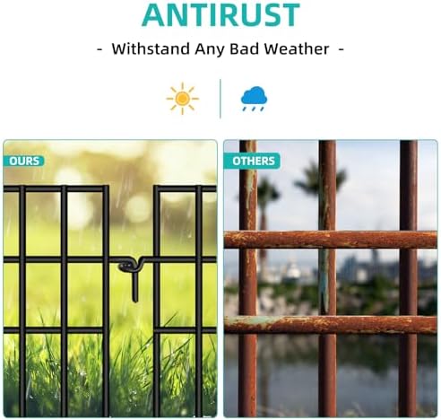 14 panels animal barrier fence, no dig fences on a desk or shelf