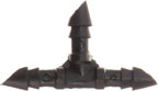 2-Pack (50 Total) Orbit 1/4 Inch Drip Fitting Tee for Micro Water Tubing, Dripper Line - 67401-25 Pack
