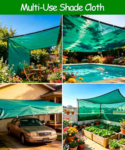 90% green shade cloth 10ft x 24ft heavy on a desk or shelf