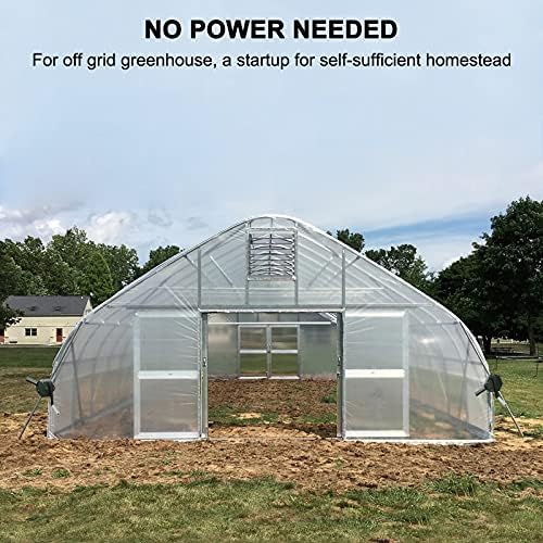 uygalaxy greenhouse sidewall manual film roll up hand showing dimensions