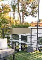 veradek demi series railing planter - round window, package contents