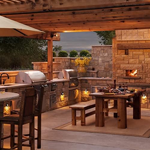 leonlite 6-pack low voltage led deck lights 3000k, package contents