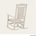 POLYWOOD Presidential Rocking Chair in Sand