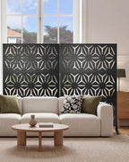 outdoor privacy screen, 48" w x 75" h, close-up detail