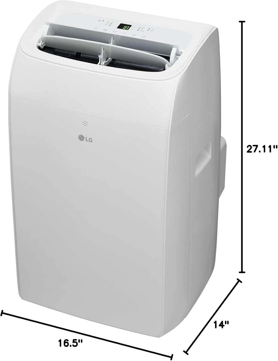 lg 8,350 btu (doe) / 12,000 btu (ashrae), view 11
