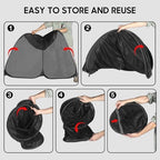 pop up mesh plant cover,35x35x38'' garden netting for, front angle view