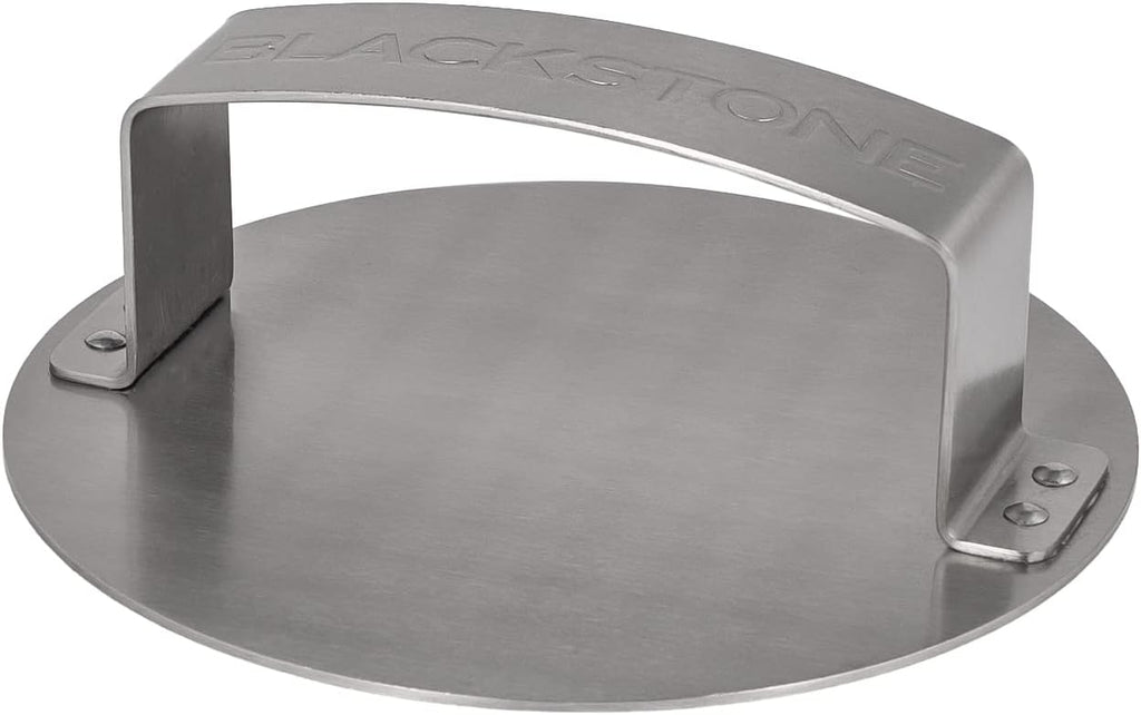 BLACKSTONE Smash & Sear Press – Stainless Steel Burger Smasher | Griddle & Grill Tool, Hamburger & Patty Maker, Panini & Sandwich Press, Meat & Veggie Compatible, Bacon Press