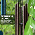 vanquer wind chimes for outside deep tone on a desk or shelf
