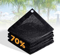 vicllax 70% black garden shade cloth sun shade, main product view