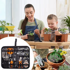 bonsai tools kit 20 pcs garden tools set on a desk or shelf