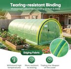 quictent 25x10x6.6ft tunnel greenhouse for outdoors with 2, package contents