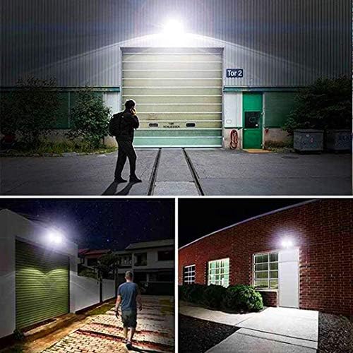 emaner motion sensor flood light dusk to dawn showing dimensions
