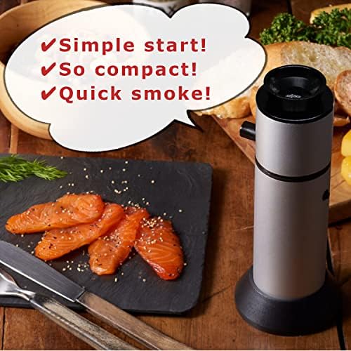 greenhouse portable food smoker smoking gun mini, close-up detail