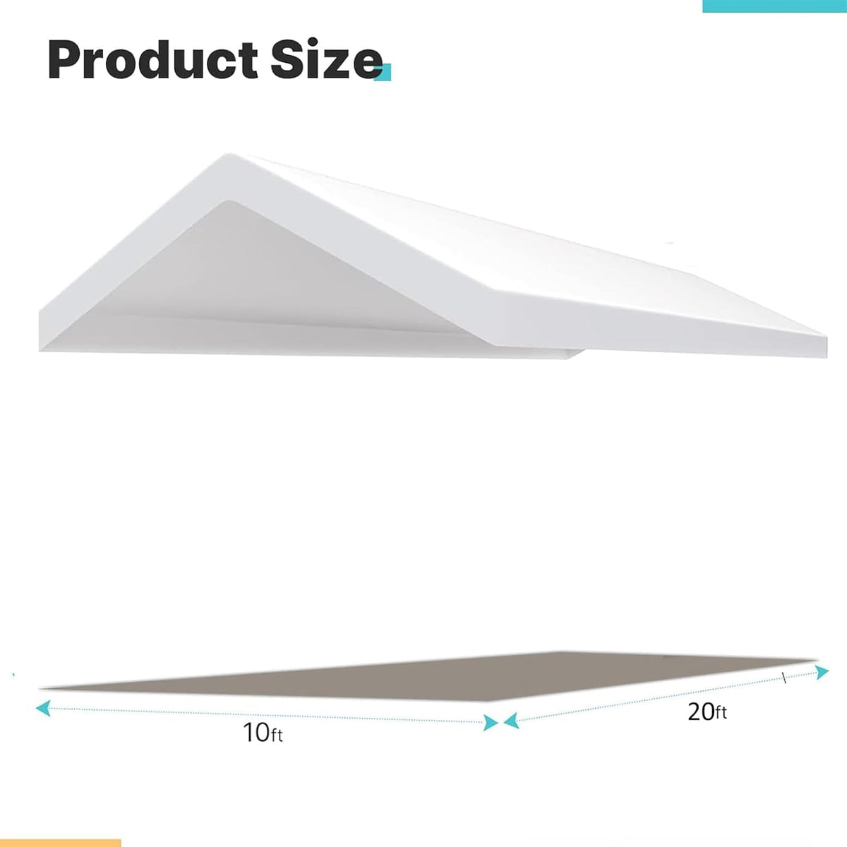 carport replacement canopy cover for car tent top, close-up detail