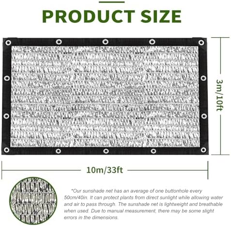 shade cloth-80% aluminum sunblock neting,durable mesh tarp with shown in use