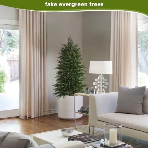 4ft full artificial cedar trees set of 2, package contents